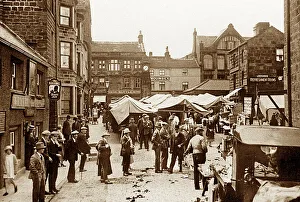 Otley Market Day Edwardian period