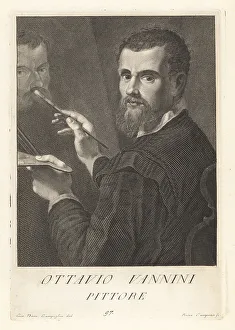 Medici Prints: Ottavio Vannini, Italian artist of the Baroque period, 1585-1643