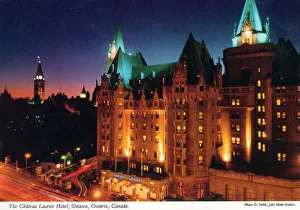 Illuminations Prints: Ottawa, Ontario, Canada - The Chateau Laurier Hotel