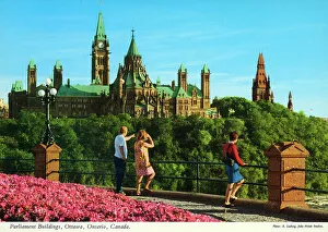 Overlooking Prints: Ottawa, Ontario, Canada - Parliament Buildings