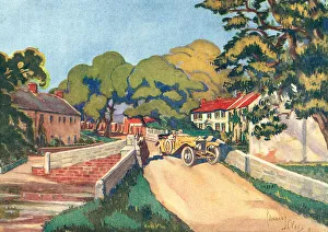 Edouard Collection: Otterburn Village, Northumberland