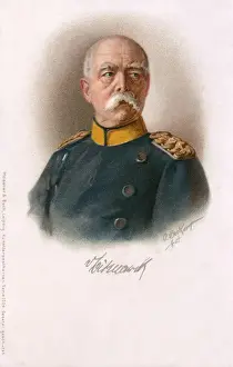 Eduard Prints: Otto Eduard Leopold, Prinz von Bismarck - German Statesman