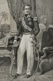 Armchair Prints: Otto of Greece (1815-1867). King of Greece (1832-1862)