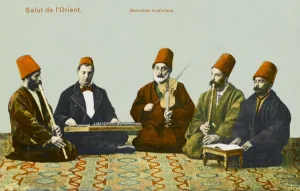 Seeker Prints: Ottoman Empire - Dervish Musicians