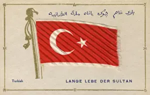 Live Prints: Ottoman Empire - Long Live the Sultan - Flag