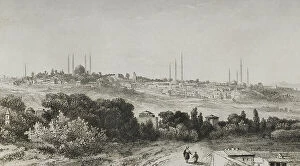 Images Dated 28th February 2020: Ottoman Empire. Turkey. Adrianople - Panorama