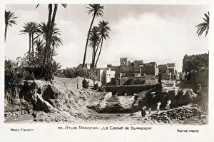 Moroccan Prints: Ouarzazate, Morocco - the Kasbah Taourirt