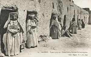 Doorways Prints: Ouled Nail, Algeria - Southern Algerian Berber Woman