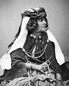 Ouled Prints: Ouled Nail woman, Algeria