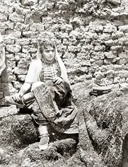 Ouled Nail woman, Algeria, circa 1890