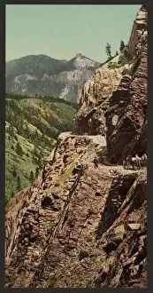 Ouray Prints: Ouray and Silverton toll road
