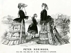 Images Dated 27th November 2017: Outdoor costumes for 1888