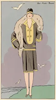 Crepe Prints: Outdoor Outfit 1926