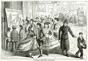 Offer Gallery: Outside the Old Vic 1870