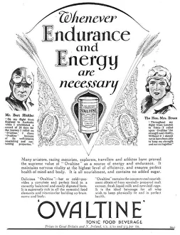 Ovaltine Prints: Ovaltine 1932 Advert