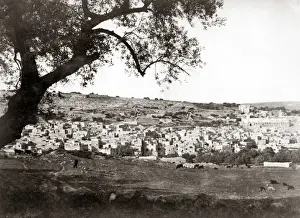 Overlooking Prints: Overlooking Palestine (Israel) circa 1890