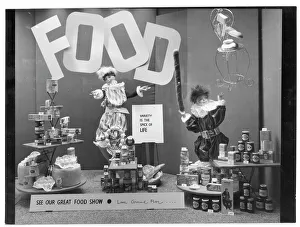 Owen Owen Food festival window display