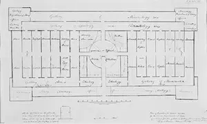 Owen Prints: Owens plan for the Natural History Museum, London