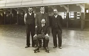 Polished Prints: Owner and Staff of a Rollerskating rink