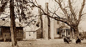 Owners house, Tobacco plantation, Virginia, USA, early 1900s