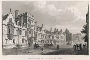 C1840 Prints: Oxford / All Souls / C1840