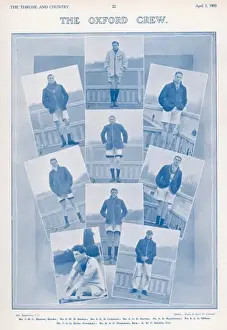 Chilly Prints: Oxford Boat Crew 1909