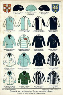 Jackets Collection: Oxford and Cambridge Blues and Half-Blues