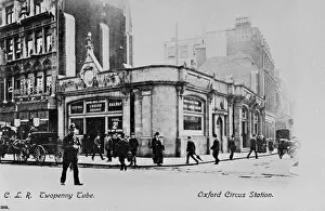 Oxford Circus underground station, Central London