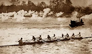 Oxford crew in the 1909 University Boat Race