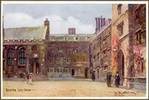 Oxford Prints: Oxford / Exeter Quad 1903