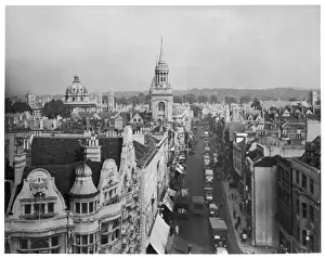 Facades Prints: Oxford / High Street 1950S
