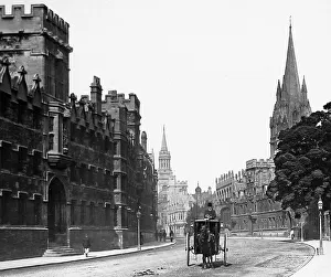 Oxon Prints: Oxford High Street Victorian period