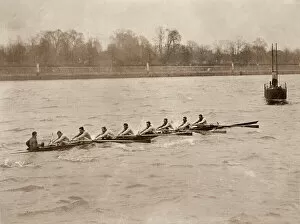 Practising Collection: Oxford practising for the Boat Race