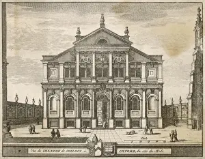 Sheldonian Prints: Oxford / Sheldonian Theatr