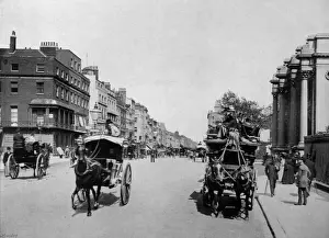 Oxford Street at Cumberland Gate, London
