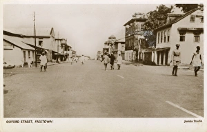 Images Dated 2nd December 2016: Oxford Street, Freetown, Sierra Leone