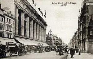 Oxford Street and Selfridges, London