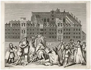 Oxford Uni College 1735