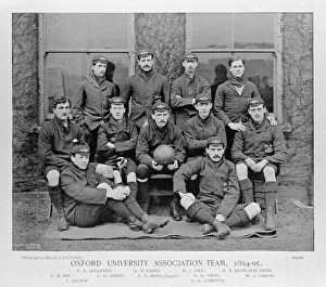Images Dated 29th June 2017: Oxford University Association Football team 1894-1895