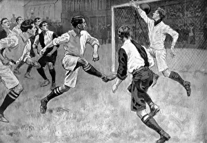 Oxford University vs. Cambridge University Football Match, 1