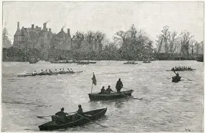 Mortlake Prints: OXFORD V CAMBRIDGE 1892