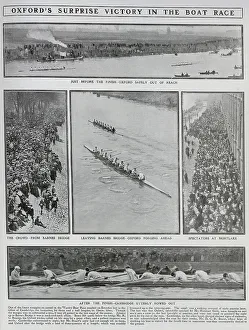 Universities Prints: Oxford's Victory, 1909 Boat Race
