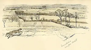 Hedge Prints: Oxhill, in the Warwickshire Hunt area