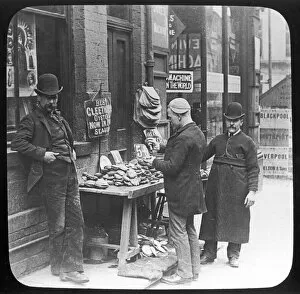Trades Collection: Oyster Stall, England