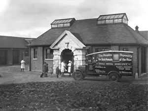 Ilford Prints: P. D. S. A. AMBULANCE