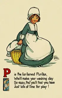 P is the far-famed Puritan