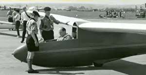 Championships Prints: P. M. Scott, National Gliding Champion