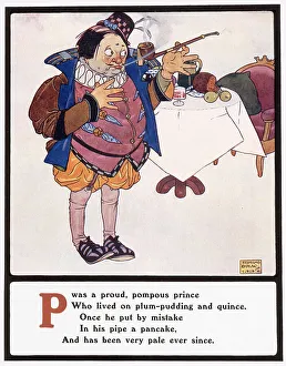 Proud Prints: P was a proud, pompous prince