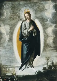 Conception Prints: PACHECO, Francisco (1564-1654). Immaculate Conception