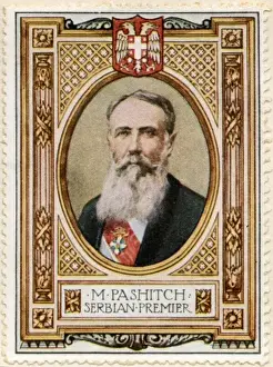 Premier Prints: Pachitch, Serbian Premier / Stamp